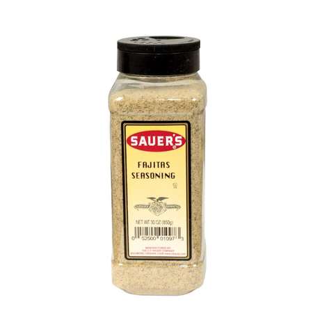 SAUER Sauer Fajitas Seasoning 30 oz. Bottle, PK6 01097